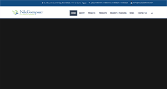 Desktop Screenshot of nilecompany.net